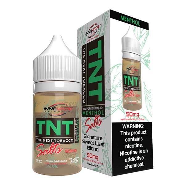 TNT The Next Tobacco Menthol by Innevape Salt 30ml With Packaging