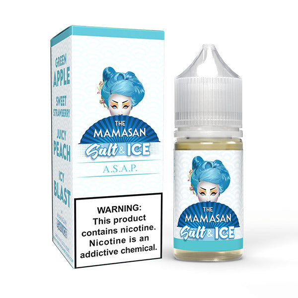 A.S.A.P. Ice (Apple Peach Strawberry Ice) by The Mamasan Salt Series | 30mL with Packaging