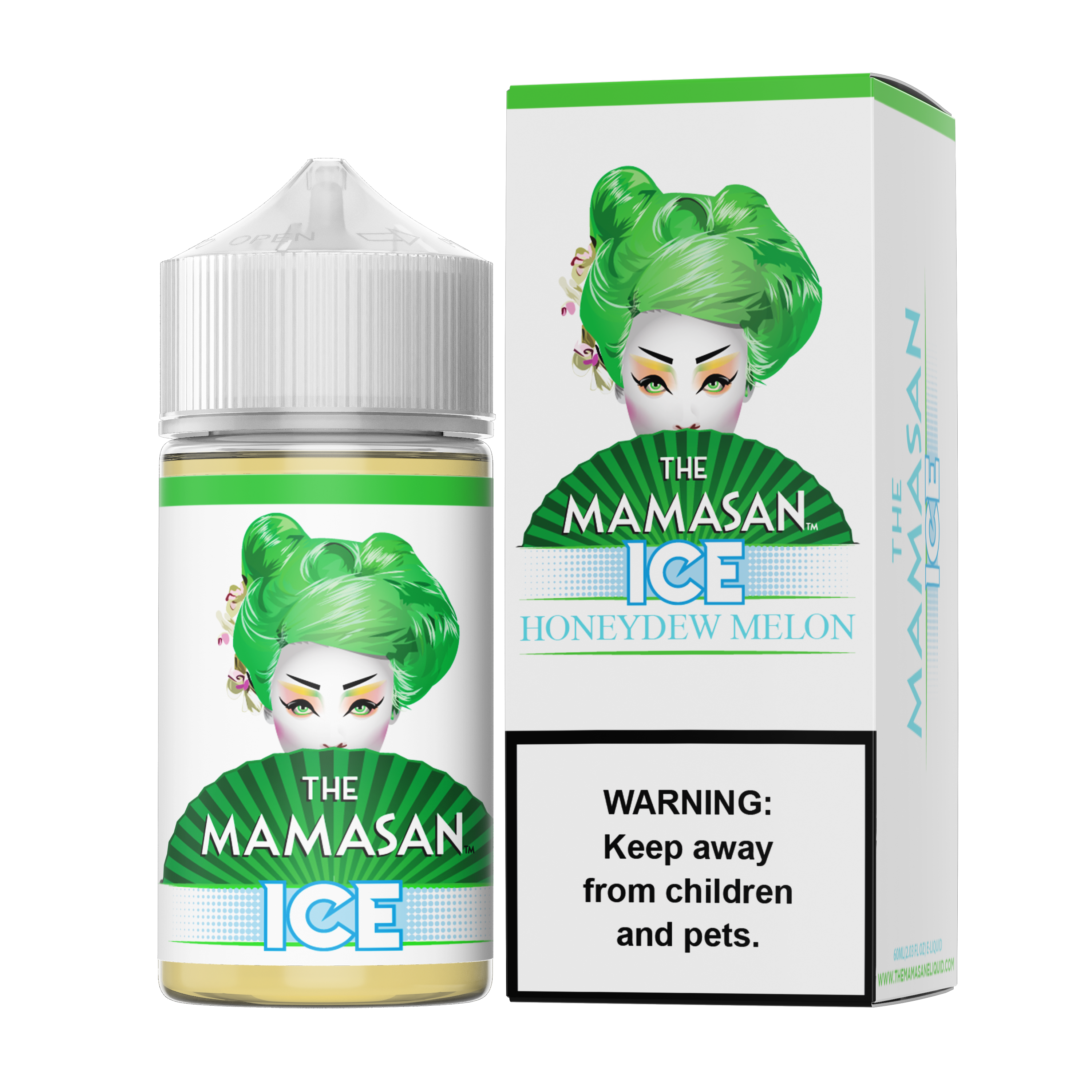 Honeydew Melon Ice (Mama Melon Ice) by The Mamasan Series | 60mL with Packaging