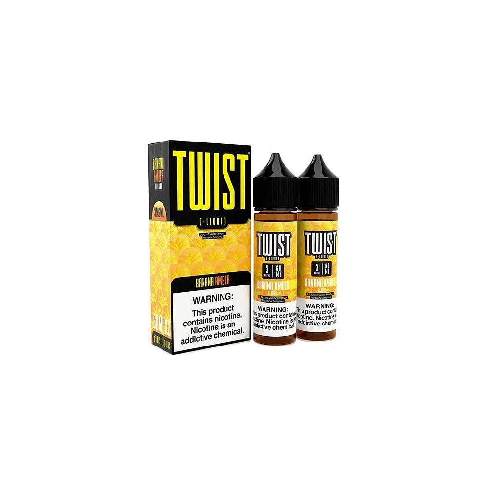 Banana Amber by Twist E-Liquids 120ml with Packaging