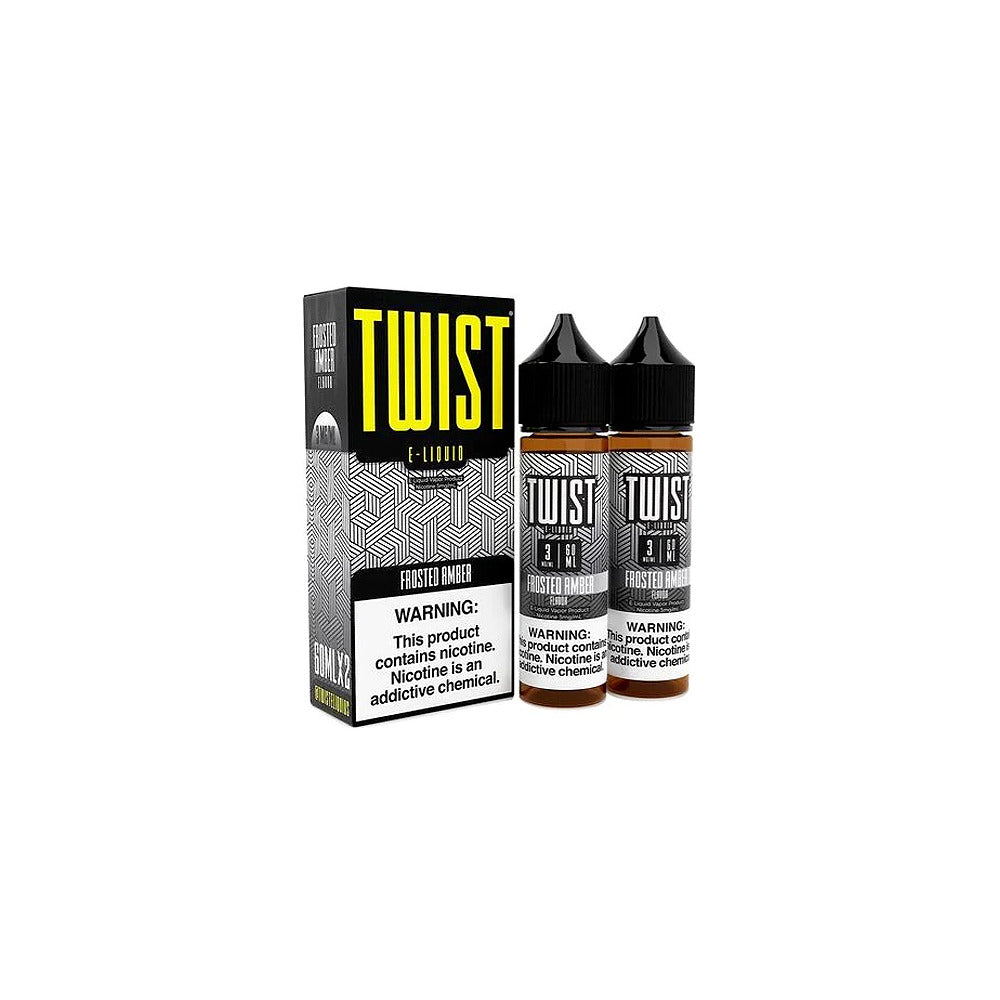 Frosted Amber by Twist E-Liquids 120ml with Packaging