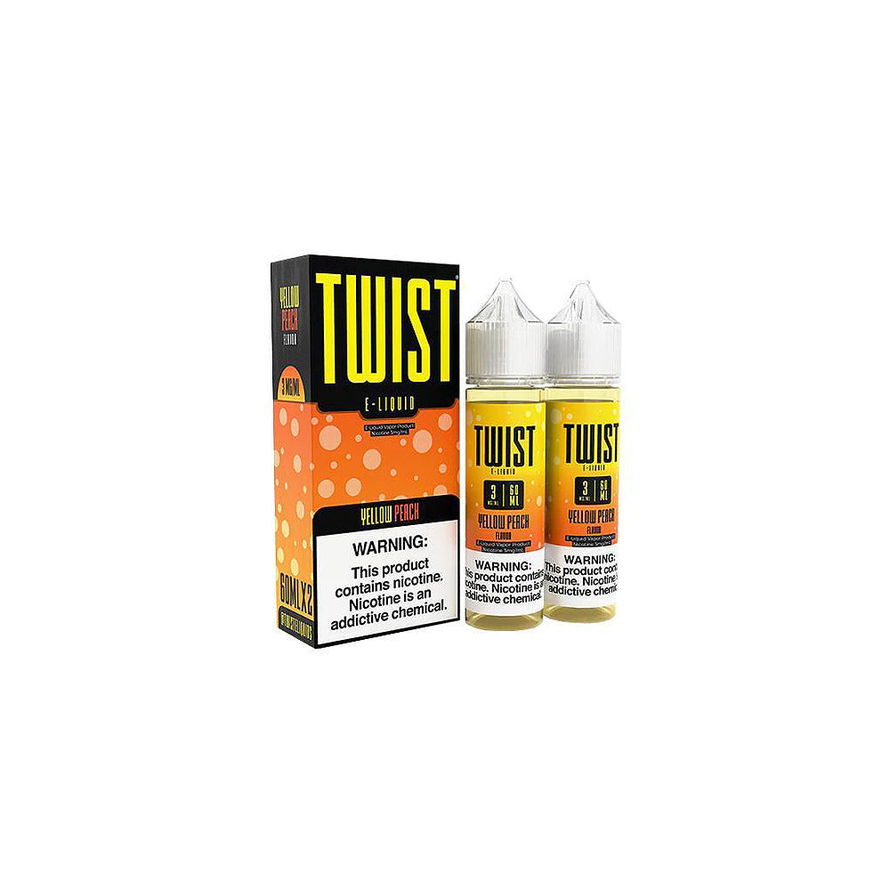 Yellow Peach by Twist E-Liquids 120ml with Packaging