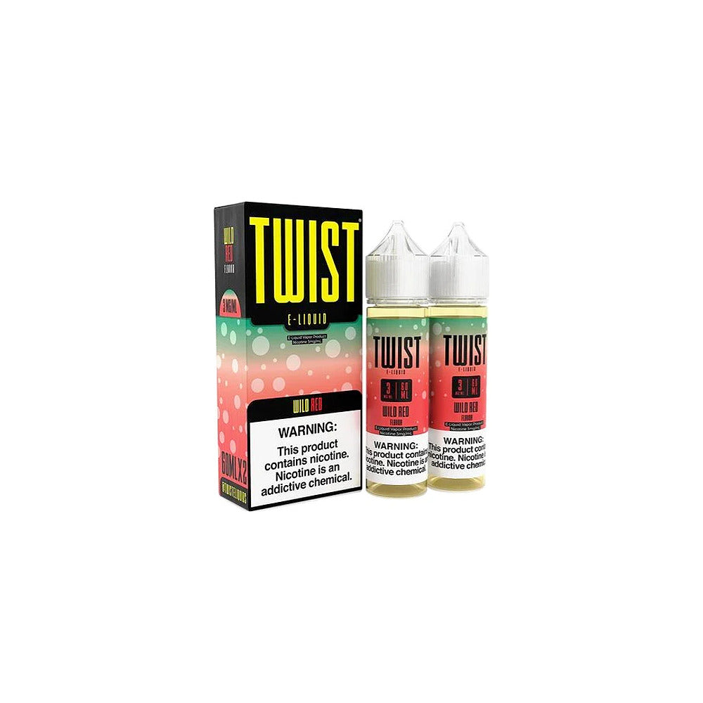 Wild Red by Twist E-Liquids 120ml with Packaging