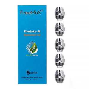 FreeMax Fireluke Mesh Replacement Coils (Pack of 5) with Packaging