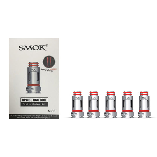 SMOK RPM 80 RGC Coils (5-Pack) with packaging