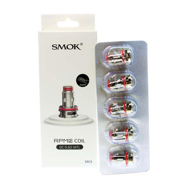 SMOK RPM 2 Coils (5-Pack) 0.6 ohm (5-Pack) With Packaging