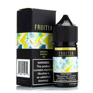 Smooth Banana Ice Fruitia by Fresh Farms Salt 30mL with Packaging