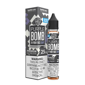 Iced Purple Bomb by VGOD Salt 30mL with Packaging