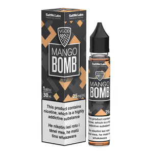 Mango Bomb by VGOD Salt 30mL with Packaging