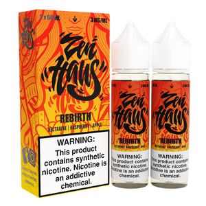 Rebirth by ZEN HAUS E-Liquid 2X 60ml With Packaging