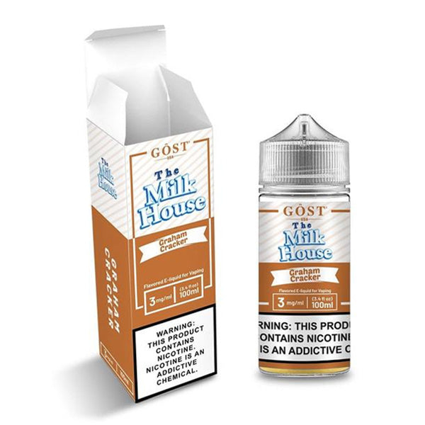 Graham Cracker by GOST The Milk House 100ml with Packaging