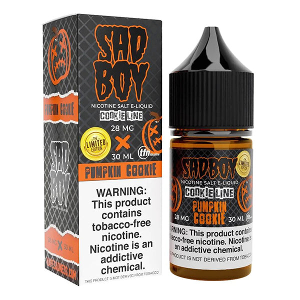 Pumpkin Cookie by Sadboy Salts 30ml with Packaging