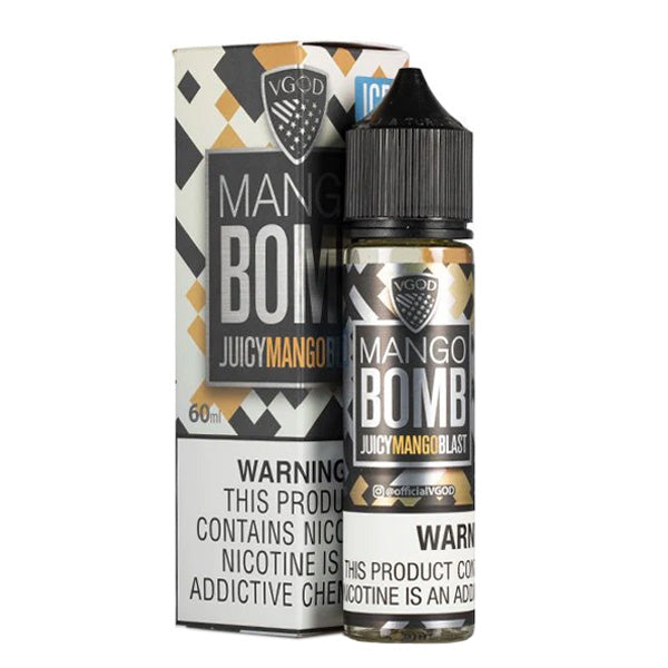 Mango Bomb Ice by VGOD eLiquid 60mL With Packaging