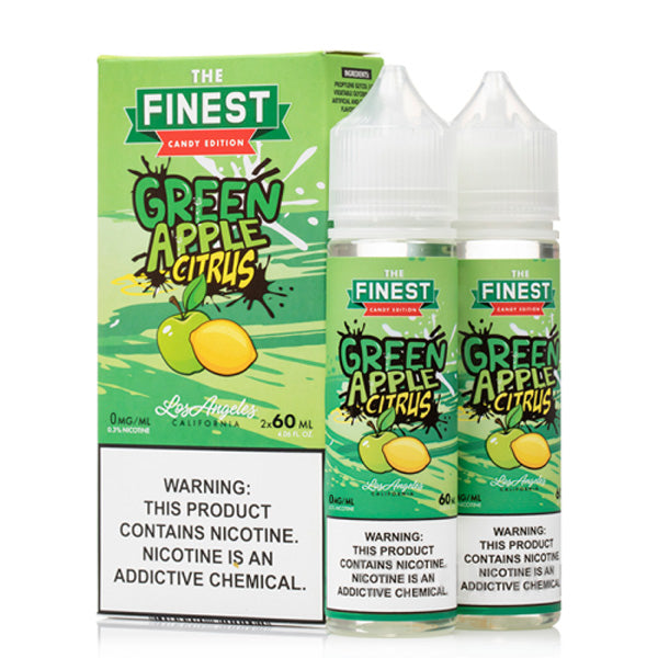 Green Apple Citrus by Finest Sweet & Sour 120ml with Packaging