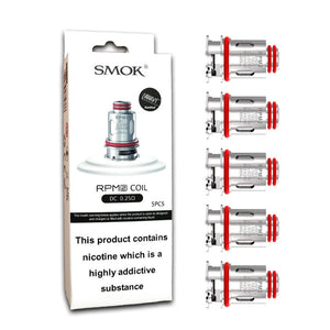 SMOK RPM 2 Coils DC 0.25 ohm (5-Pack) Dc Mtl 0.25ohm Coil With Packaging