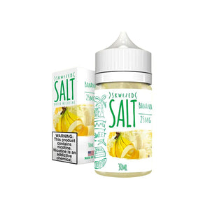 Banana by Skwezed Salt 30ml with Packaging