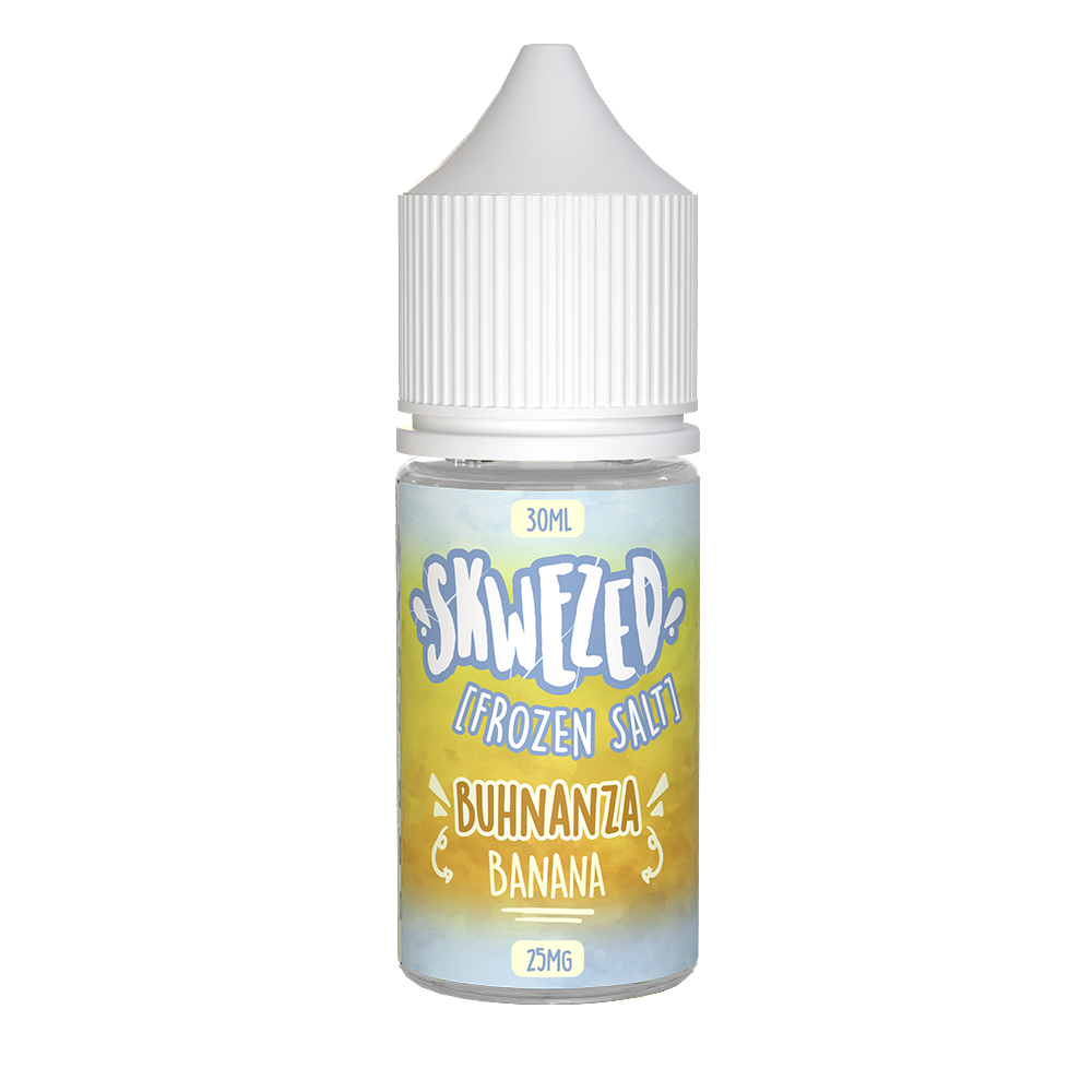 Frozen Buhnanza (Banana Ice) by Skwezed Salt 30ml bottle