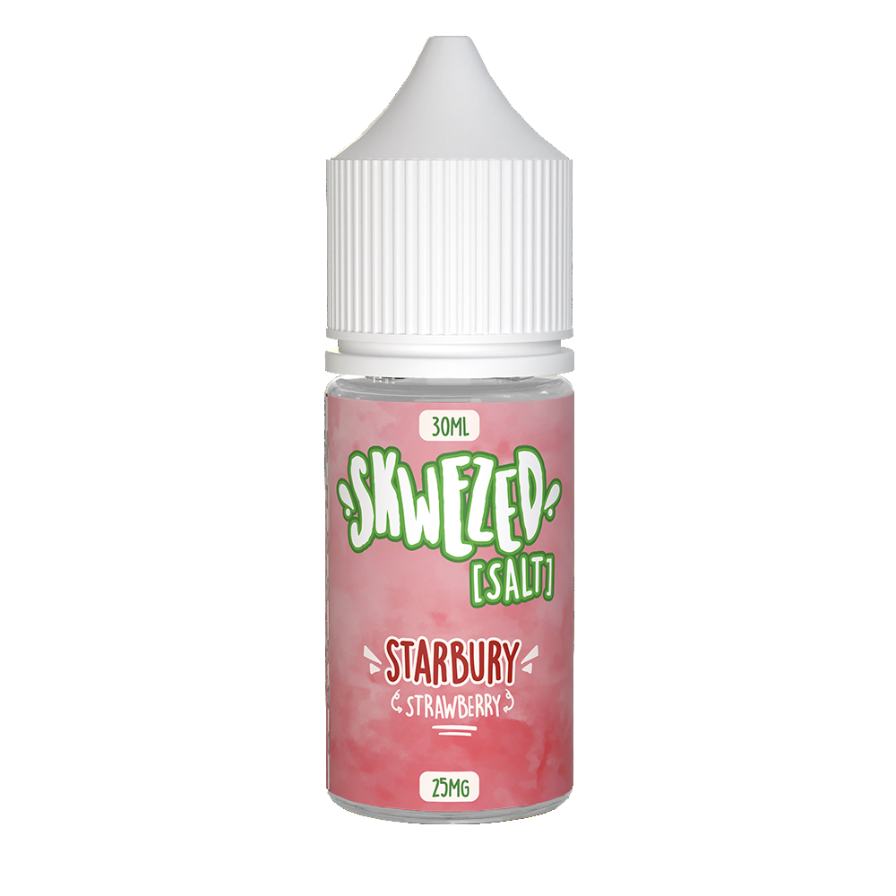 Starbury (Strawberry) By Skwezed Salt 30ml bottle