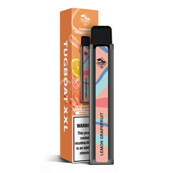 Air Bar Max Disposable | 2000 Puffs | 6.5mL Lemon Grapefruit with Packaging