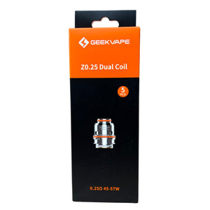 GeekVape Mesh Z 0.25 ohm Replacement Coils (Pack of 5) | For the Zeus Tank packaging