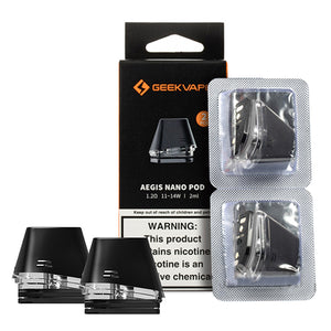 Geekvape Aegis Nano Replacement Pods (2-Pack) With Packaging