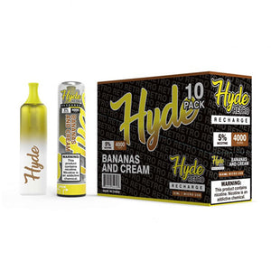 Hyde Retro RECHARGE | 4000 Puffs Bananas and Cream with Packaging