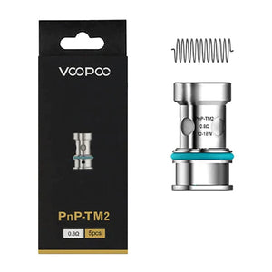 VooPoo PnP Replacement Coils (Pack of 5) PnP TM2 0.8ohm with Packaging