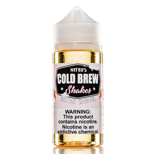 Salted Caramel by Nitro's Cold Brew Shakes 100ML Bottle