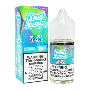 Iced Grape Apple by Cloud Nurdz TFN Salts 30mL With Packaging