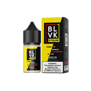Mango Strawberry Ice by BLVK N' Yellow TFN Salt 30mL with Packaging