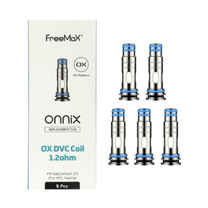 Freemax OX Coil | 5-Pack Dvc 1.2ohm 5 Pack with Packaging	