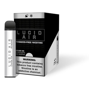 Lucid Air Tobacco-Free Nicotine Disposable | 5000 Puffs | 16.7mLLychee Ice with Packaging