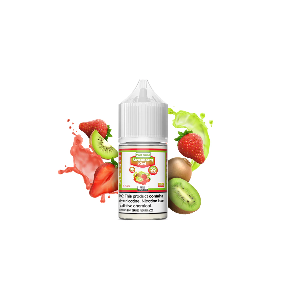 Strawberry Kiwi by Pod Juice Salts Series 30mL Bottle