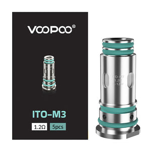 Voopoo ITO-M3 1.2 ohm 8-12W Coils | 5-Pack With Packaging
