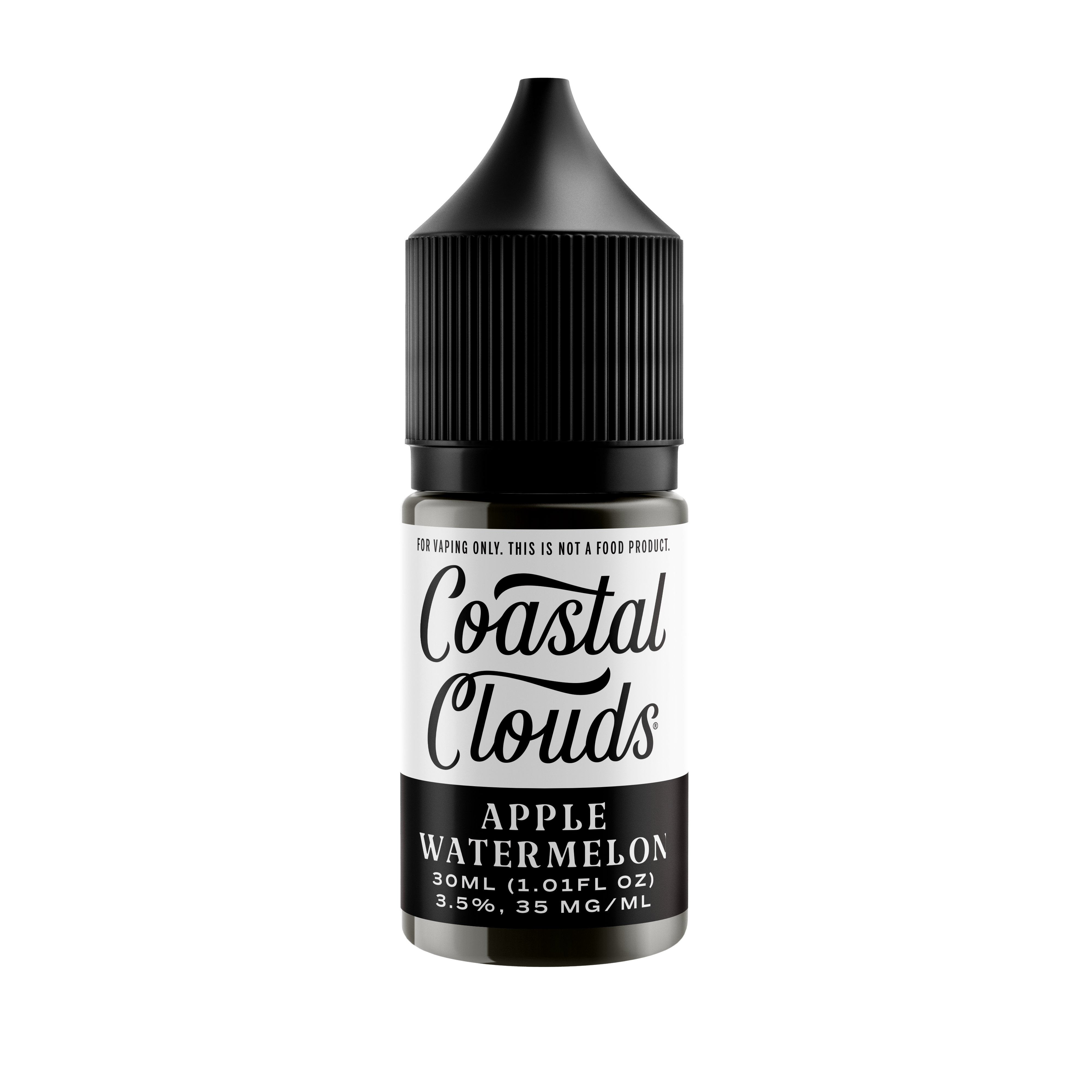 Apple Watermelon by Coastal Clouds TFN Salt 30mL bottle