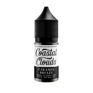 Caramel Brulee by Coastal Clouds TFN Salt 30mL bottle