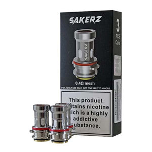 Horizon SAKERZ Coils (3-Pack) 0.4ohm mesh with packaging