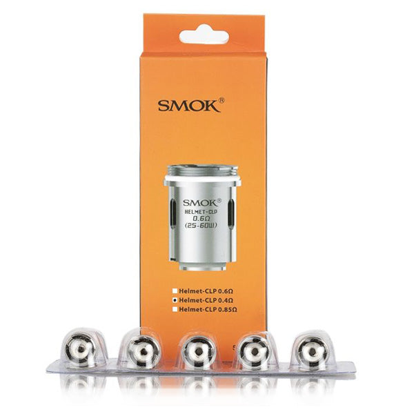 SMOK Helmet CLP Coils | 5-Pack - 0.4 ohm with packaging