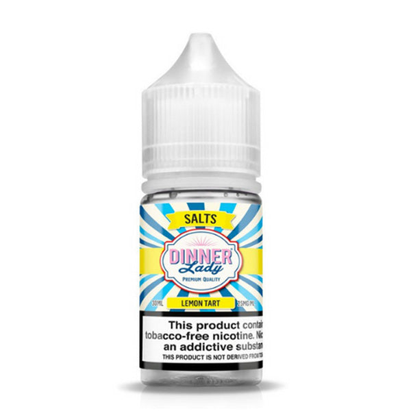 Dinner Lady Lemon Tart 30mL Salt Nicotine Vape Juice Bottle