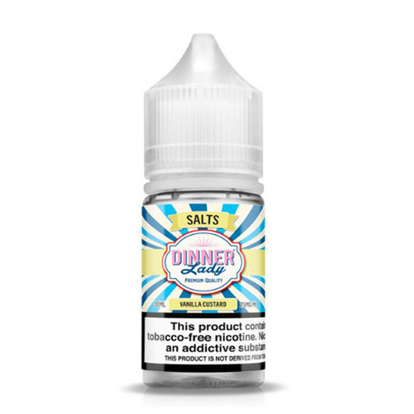 Vanilla Custard by Dinner Lady TFN Salt 30mL Bottle