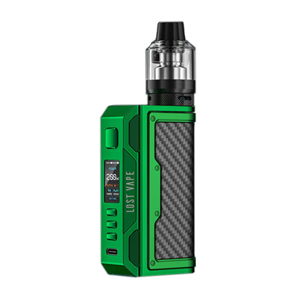 Lost Vape Thelema Quest 200W Kit Green Carbon Fiber 2