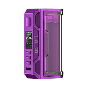 Lost Vape Thelema Quest 200W Mod Purple Clear