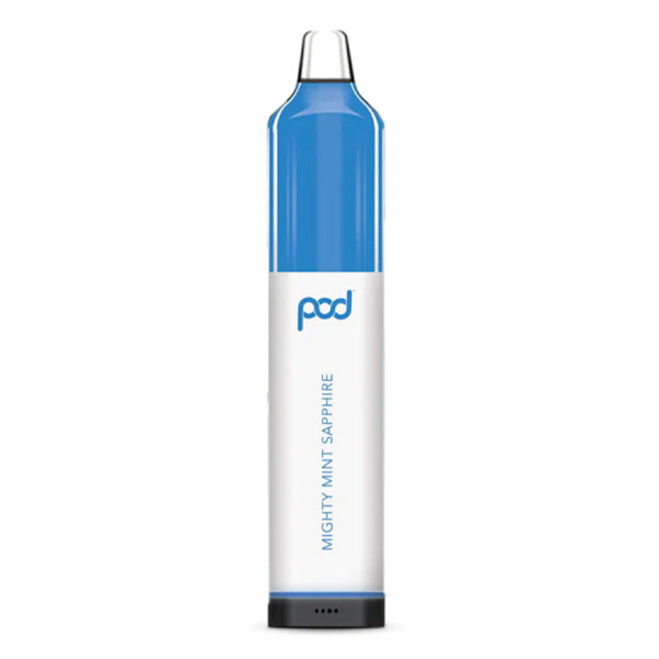 Pod Mesh 5500 Disposable | 5500 Puffs | 12mL Mighty Mint Sapphire