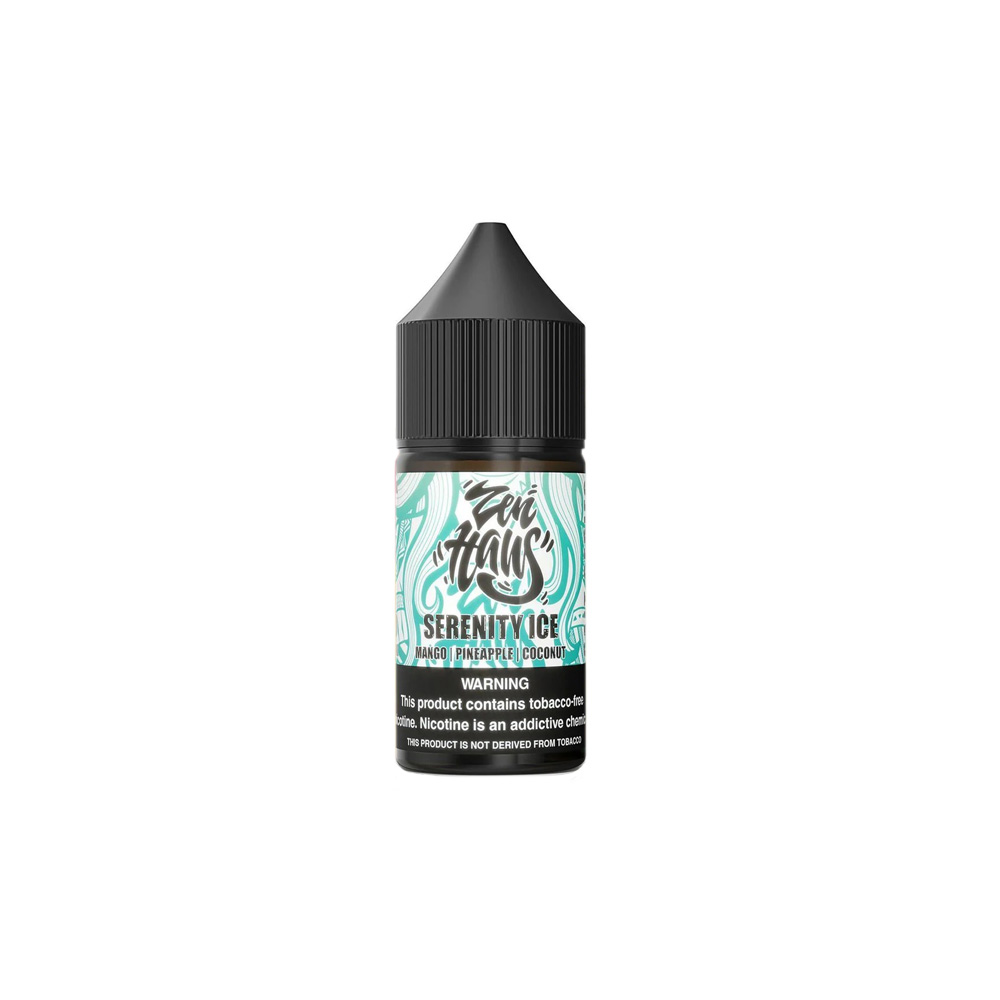 Serenity ICE by ZEN HAUS SALTS E-Liquid 30ml bottle