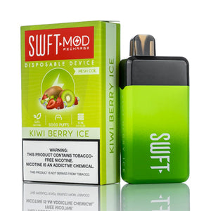 SWFT Mod Disposable 5000 Puffs 15mL 50mg Kiwi Berry Ice with Packaging