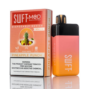 SWFT Mod Disposable 5000 Puffs 15mL 50mg Pineapple Punch with Packaging