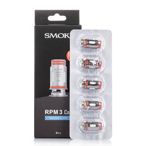 SMOK RPM 3 Coils (5-Pack) - 0.15 ohm With Packaging