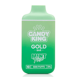 Candy King Gold Bar Disposable | 6000 Puffs Mint Fresh	