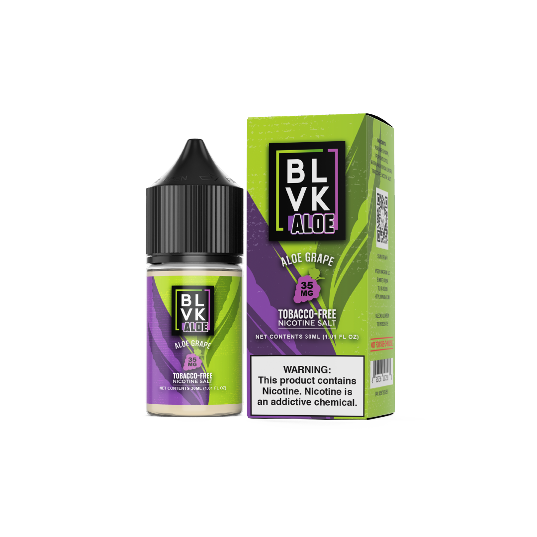 Aloe Grape by BLVK ALOE TF-Nic Salt Series 30mL with Packaging