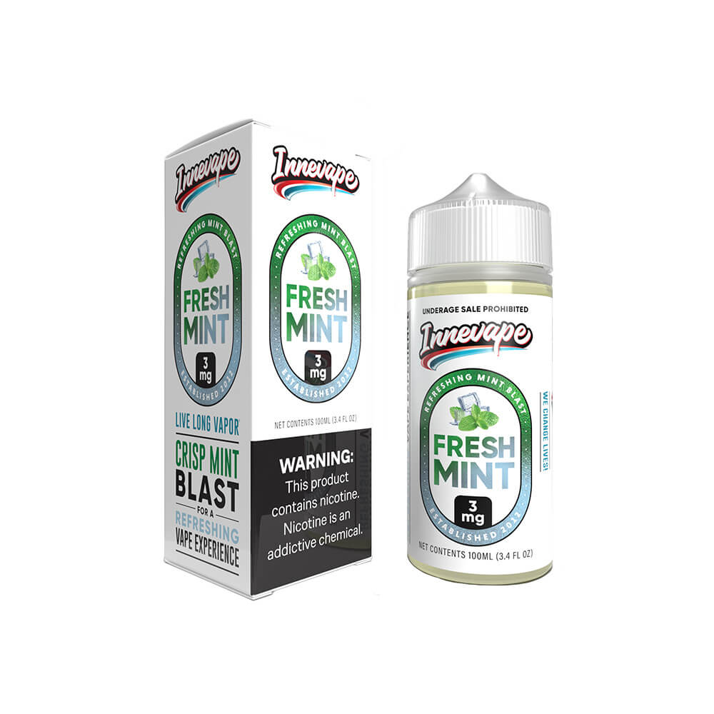 Fresh Mint by Innevape TFN Series E-Liquid 100mL (Freebase)